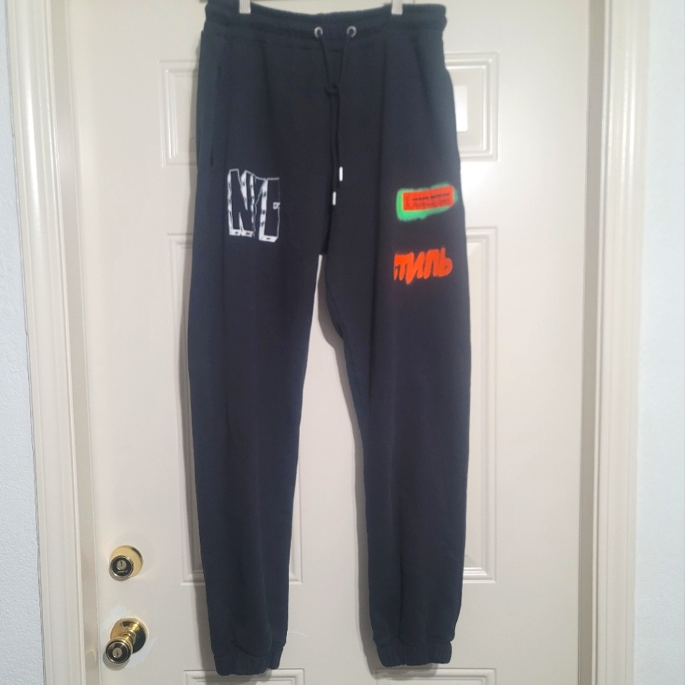Heron Preston Sweatpants Sz XL